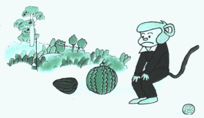 小和尚吃瓜成语