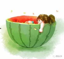 夏天味道吃瓜群众,吃瓜群众共享清凉滋味