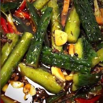 直播吃腌瓜
